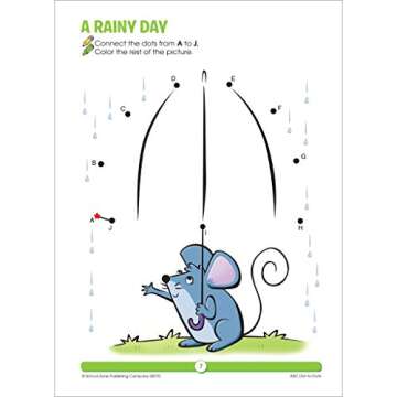 School Zone ABC Dot-to-Dots Workbook: Preschool, Kindergarten, Connect the Dots, Alphabet, Letter Puzzles, Creative, and More (A Get Ready!™ Activity Book Series)