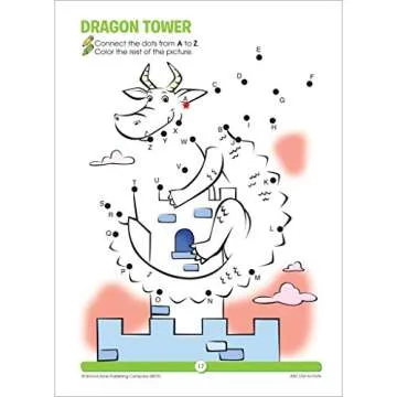 School Zone ABC Dot-to-Dots Workbook: Preschool, Kindergarten, Connect the Dots, Alphabet, Letter Puzzles, Creative, and More (A Get Ready!™ Activity Book Series)