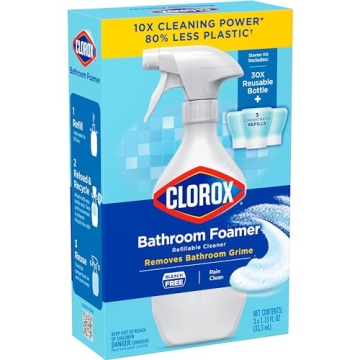 Clorox Bathroom Foamer Cleaner Kit - Sustainable and Effective