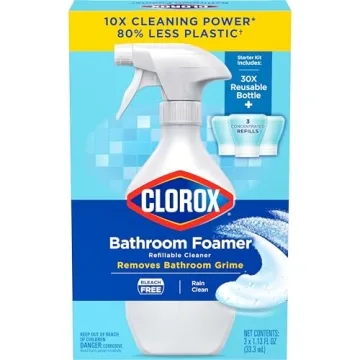 Clorox Bathroom Foamer Cleaner Kit - Sustainable and Effective