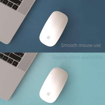 RENMTURE Double-Sided Two-Tone Faux Leather Desk mat Desktop Organization and Accessories Home and Office Large Mouse pad Game and Work (Blue/Green, 32"x16")