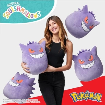 Squishmallows Gengar Plush - Perfect Pokémon Gift