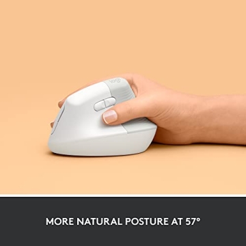 Logitech Lift Ergonomic Mouse - Wireless Comfort for All