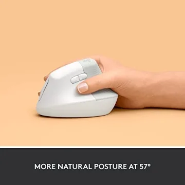 Logitech Lift Ergonomic Mouse - Wireless Comfort for All