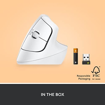 Logitech Lift Ergonomic Mouse - Wireless Comfort for All