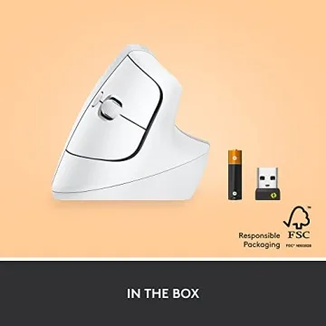 Logitech Lift Ergonomic Mouse - Wireless Comfort for All