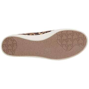 Dr. Scholl's Shoes Women's Madison Slip On Fashion Sneaker, Tan/Black Leopard Microfiber, 10