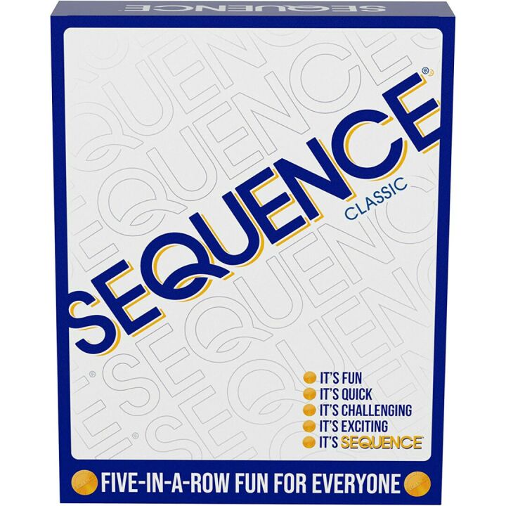 SEQUENCE Game with Folding Board, Cards & Chips