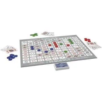 SEQUENCE Game with Folding Board, Cards & Chips