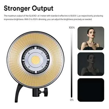 Godox SL60IID LED Video Light - 70W, 18600Lux, Bluetooth Control