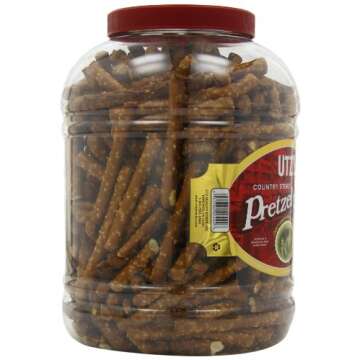 Utz Country Store Pretzel Stix – Thick, Crunchy, Zero Cholesterol
