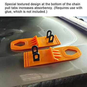 KKnoon Car Dent Repair Tool - Efficient Paintless Dent Lifter with Rubber Protection