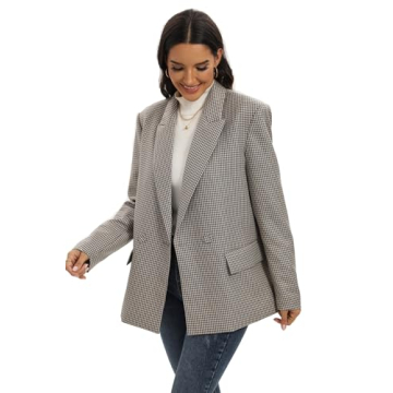 Stylish TRNY Women's Oversized Blazer for Effortless Elegance