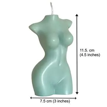 Scented Torso Candle | Goddess Candle | Female Body Candle | Venus Candle | Bust Candle | Aromatherapy Candles for Home Birthday Party Wedding Spa Decoration (Fairest)