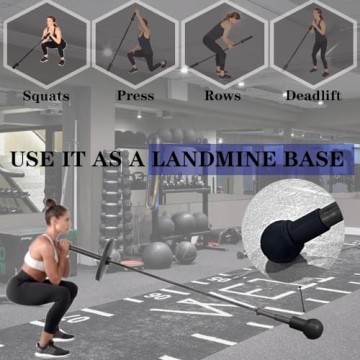 KONGISS Landmine Attachment for Strength Training at Home