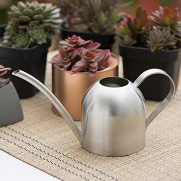 AMORNING Stylish Copper Watering Can for Small Plants