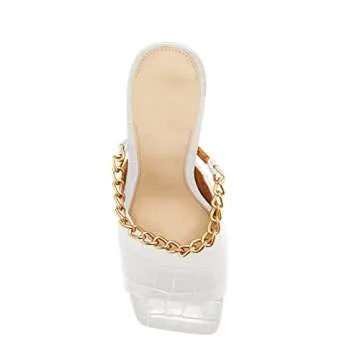 Coutgo Women's Kitten Heels for Stylish Summer Wear