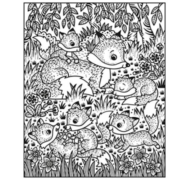 Mess-Free Woodland Magic Painting for All Ages