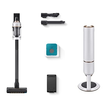 SAMSUNG BESPOKE Jet Cordless Stick Vacuum Cleaner w/ Clean Station, Powerful Multi-Surface Floor Cle...