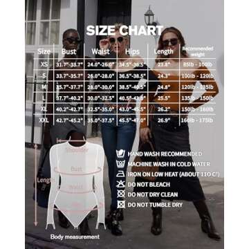 MANGOPOP Off The Shoulder Long Sleeve Bodysuit for Women