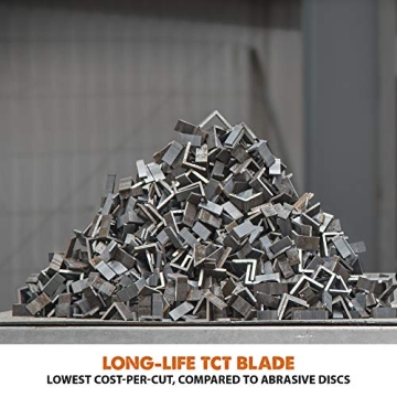 Powerful Evolution RAGE4 7-1/4-Inch Cut Chop Saw