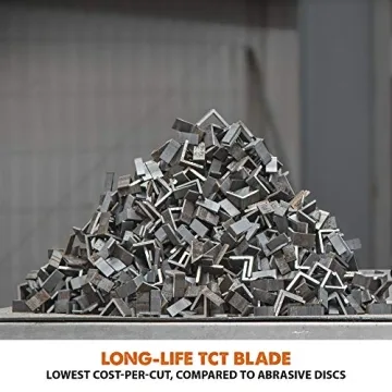 Powerful Evolution RAGE4 7-1/4-Inch Cut Chop Saw