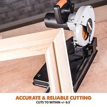 Powerful Evolution RAGE4 7-1/4-Inch Cut Chop Saw