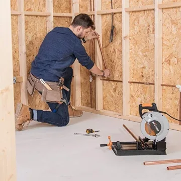 Powerful Evolution RAGE4 7-1/4-Inch Cut Chop Saw