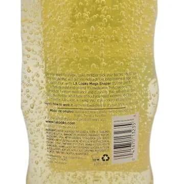 L.A. Looks Mega Shaper Hair Gel - Hold 9 Level - 20 Oz (567g)