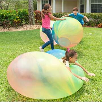 ACA Groovy Wubble Bubble Ball - Bouncing Fun for All
