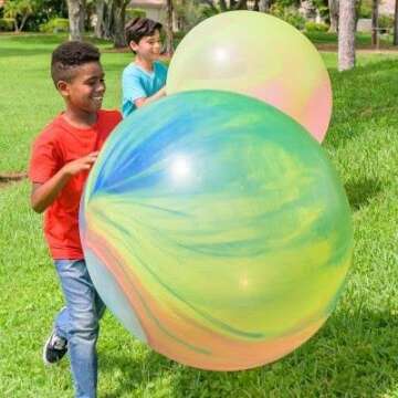 ACA Groovy Wubble Bubble Ball - Bouncing Fun for All