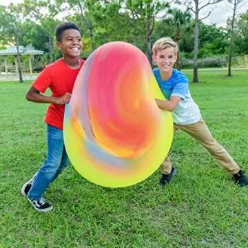 ACA Groovy Wubble Bubble Ball - Bouncing Fun for All