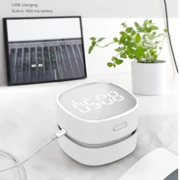 Compact ODISTAR Vacuum Cleaner with Timer & Battery