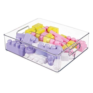 iDesign Divided Fridge and Freezer Organizer for Efficient Storage