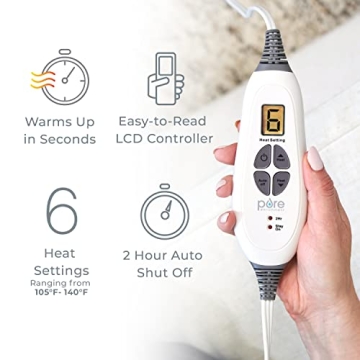 PureEnrichment® PureRelief XL Heating Pad for Pain Relief