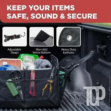 Premium TRUNKCRATEPRO XL Trunk Organizer for SUVs & Cars