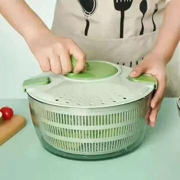 Yutelme Lettuce Salad Spinner for Fresh, Crisp Salads