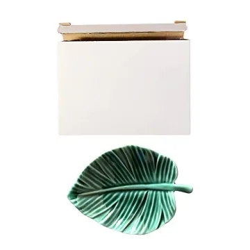 HOME SMILE Leaf Trinket Dish for Jewelry & Gifts