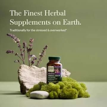 Gaia Herbs Adrenal Health Recharge Your Energy and Calm Stress