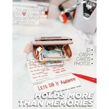 Fydelity Retro Cassette Wallet - Stylish Vegan Leather Accessory