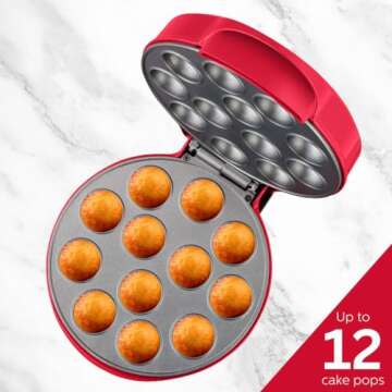 Holstein Cake Pop Maker, Makes 12 Perfect Cake Pops