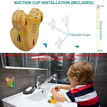 HONGUT Musical Timer for Kids with LED Lights and Music