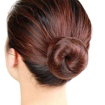 Smilco Hair Nets 100 PCS, 20 Inches Elasticity Invisible Elastic Mesh Wig Nets for Hair Bun Making Ballet Dancer Kitchen Food Serive(Brown)