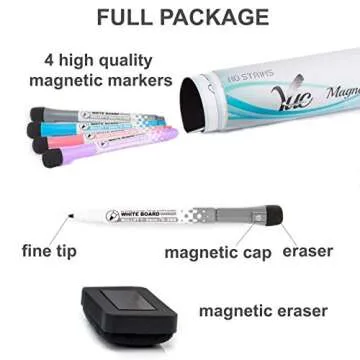 Magnetic Menu Board - Weekly Meal Planner for Kitchen