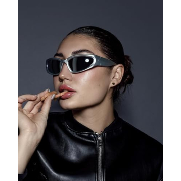 GUVIVI Stylish Wrap Around Sunglasses for All