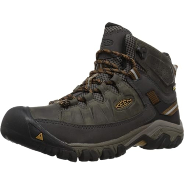 KEEN Men's Targhee 3 Mid Height Waterproof Hiking Boots for Adventure
