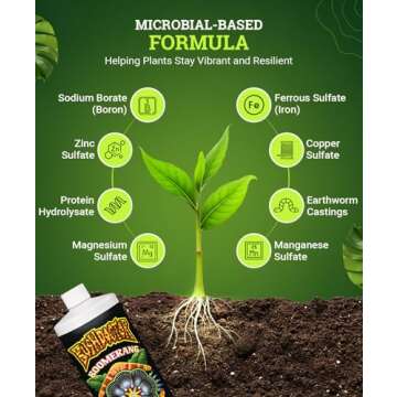 Fox Farm Bushdoctor Boomerang Fertilizer - for Fast Recovery of Stressed Plants, Root Health, Solubi...