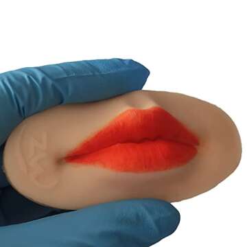 3D Lips Practice Silicone Skin - For Makeup Artists