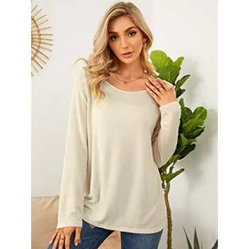 ZANZEA Women's Long Sleeve Casual Pullover Sweater