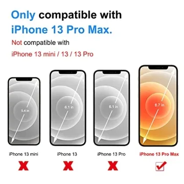 Yunguzi Clouds Stylish iPhone 13 Pro Max Case for All